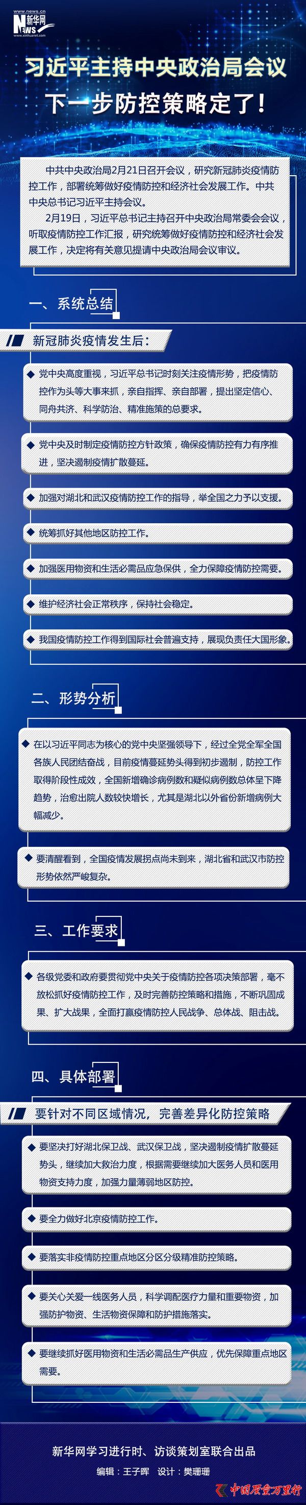 習(xí)近平主持中央政治局會(huì)議，下一步防控策略定了！