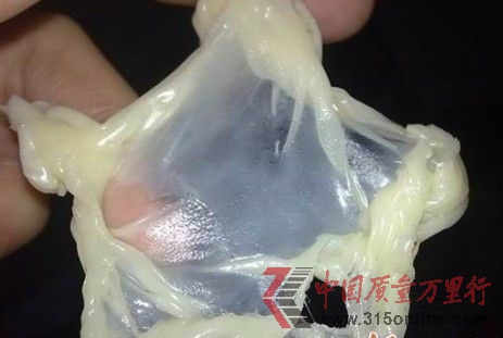 營養快線的陰干狀態。網友圖