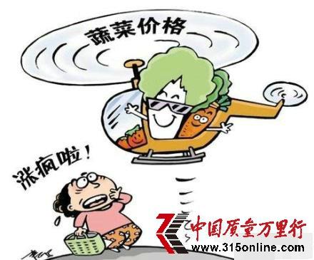 白菜賣出“豬肉價” 多地菜價猛漲不能只怨天寒