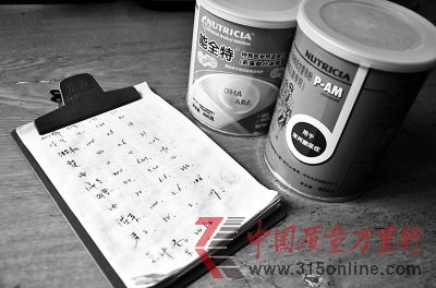 一份PKU患者食品營養量表 